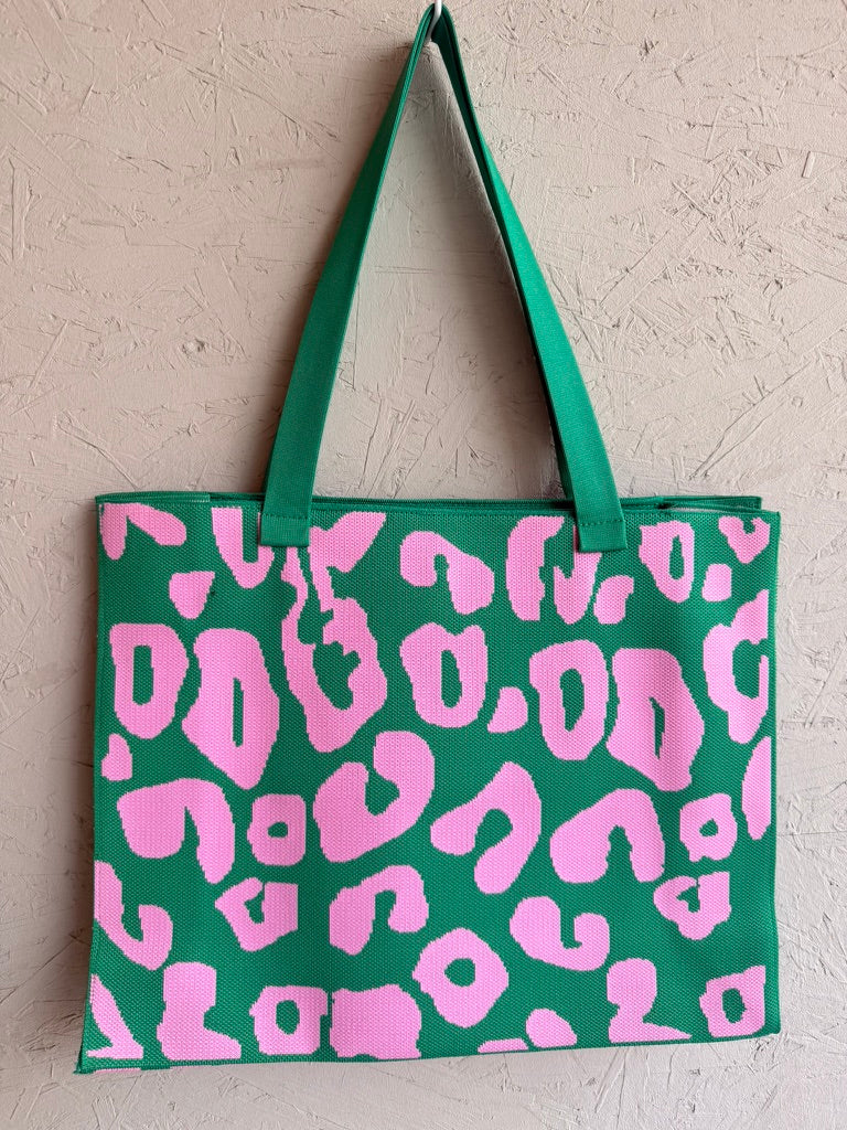 Shopper mit Leo Print